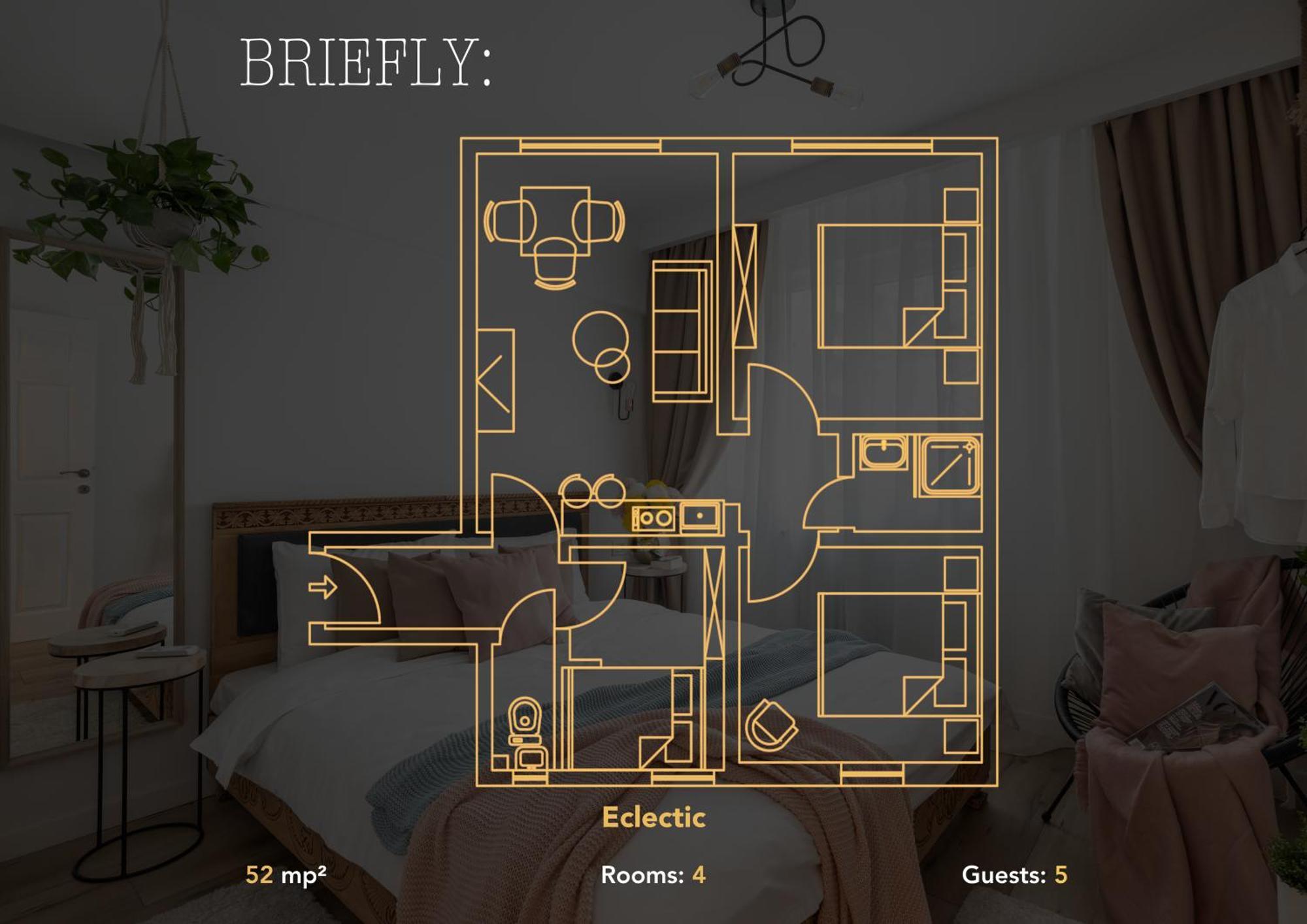 Eclectic 3 Bedroom Calea Victoriei By Urbanesq Apartment